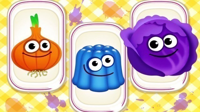 'Baby Learn Colors & Shapes with Foods 