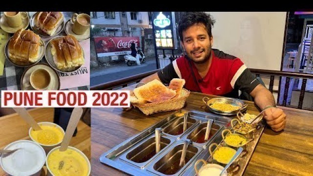 'First time tried Misal pav in life Pune food vlog'