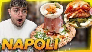 'Dove mangiare CIBO ASSURDO a NAPOLI! - Food Vlog #cibo'