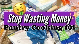 'PANTRY MEALS are BUDGET COOKING // THIS STRATEGY SAVES MONEY ON FOOD!'