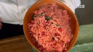 'Beetroot Chilgoza Pulao - Turban Tadka'