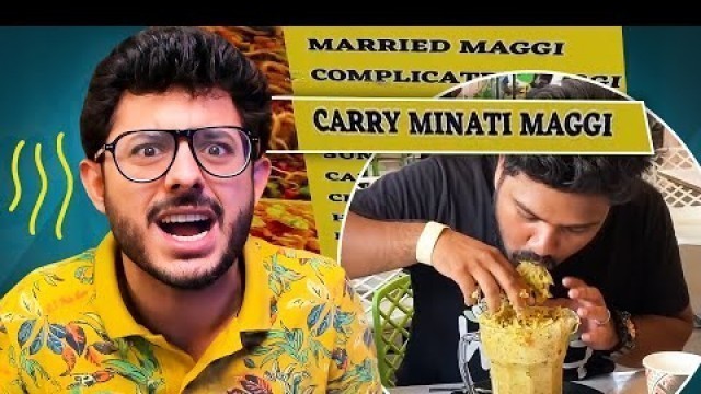 'INDIAN FOOD MAGIC | CARRYMINATI'