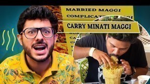 'INDIAN FOOD MAGIC | CARRYMINATI'