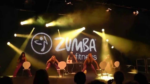 'ZUMBA® Fitness - sexy dance performance with live DJ - FIBO 2013'