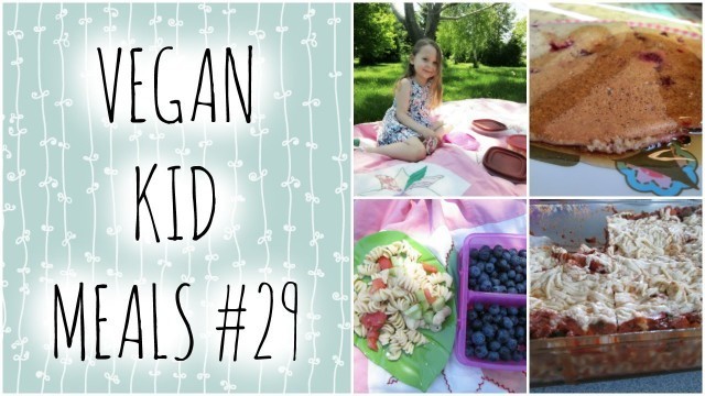 'VEGAN KID MEAL IDEAS #29 - Vegan Picnic + Gardening!'