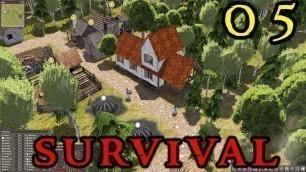 'Banished SURVIVAL #05 FOOD SHORTAGE || MEGAMOD Hard Strategy City Building Simulation'