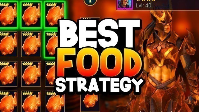 'BEST Methods to LEVEL & RANK FOOD FAST!'