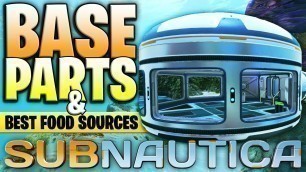 'Where To Find Base Pieces and The Best Food Sources in Subnautica (2019)'