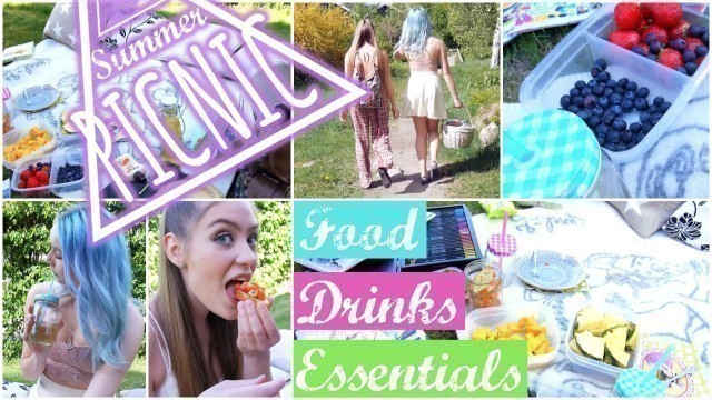 'Perfect Summer Picnic ✧ Food, Drinks, Essentials and more!'