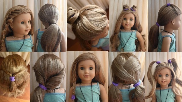 'EASY 2 MIN HAIRSTYLES FOR YOUR AMERICAN GIRL DOLLS (PERFECT FOR  INSTAGRAM PHOTOS)'