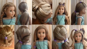 'EASY 2 MIN HAIRSTYLES FOR YOUR AMERICAN GIRL DOLLS (PERFECT FOR  INSTAGRAM PHOTOS)'