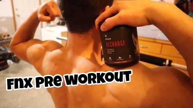 'FNX pre workout review'