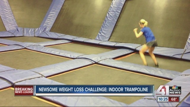 'Newsome jumps to fitness at Sky Zone'