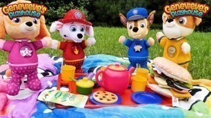 'Best Toy Learning Video for Kids - Paw Patrol Snuggle Pup Picnic!'