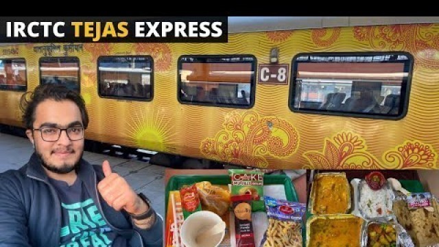 'Lucknow IRCTC Tejas Express Food Review *Private Train Main Hue Ladai*'