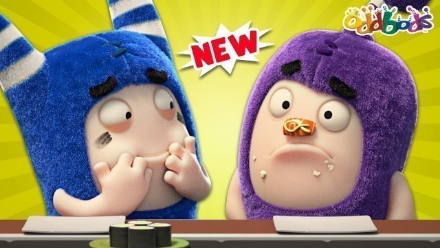 'Oddbods | FOOD FAMISHED #4 | New | Funny Cartoons For Children'