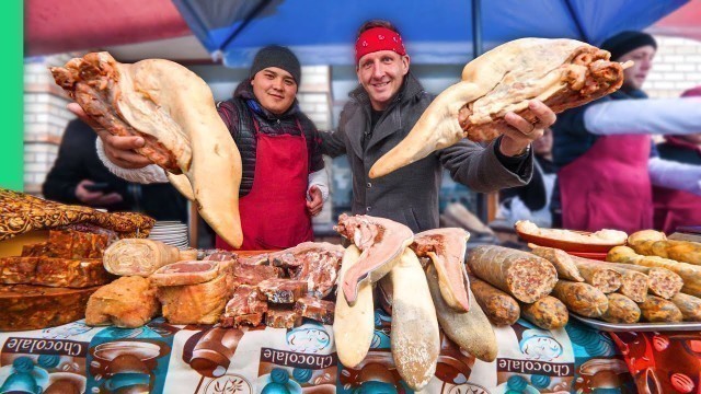 'Women Can’t Eat This!! Uzbekistan’s Street Food for Men!!'