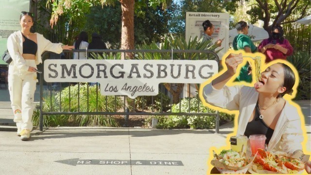 'Everything I ate at Smorgasburg LA | FOOD VLOG'