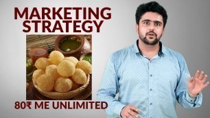 '80₹ Me Unlimited Golgappa | Marketing Strategy | Hindi | Marketing Series'