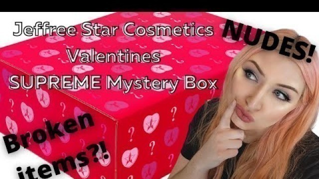 'Jeffree Star Cosmetics Valentine\'s Day Supreme Mystery Box: DAMAGED ITEMS?! EXCLUSIVES?! NUDES?!'