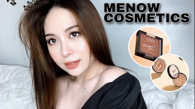 'HUGE MAKEUP GIVEAWAY! (Menow Cosmetics Product Review)'