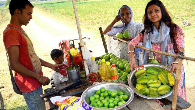 'Enjoying Street Food of our Village with Grandmother | villfood vlog'