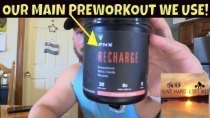 'fnx fit recharge stim free pre workout overlook | bco review |'