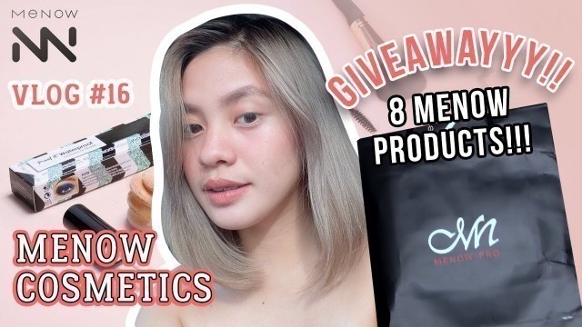 'GRWM | Menow Cosmetics | GIVEAWAY!! | Kasumi Morita'