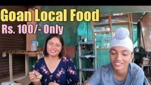 'Local Goan Food Vlog I Goan Fish Curry, Lepo Fish I Goa\'s Food I Food & Stay India'