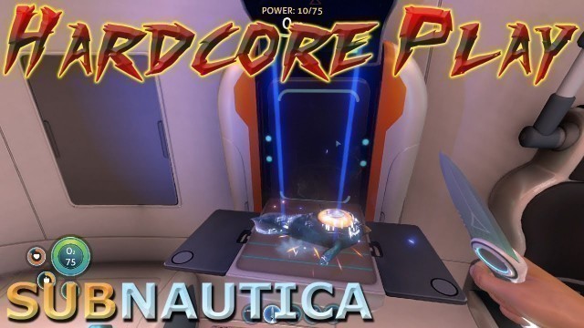 'Getting Food and Drink in Hardcore Subnautica (No Commentary) - ep 1'