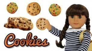 'DIY American Girl Doll Cookies 