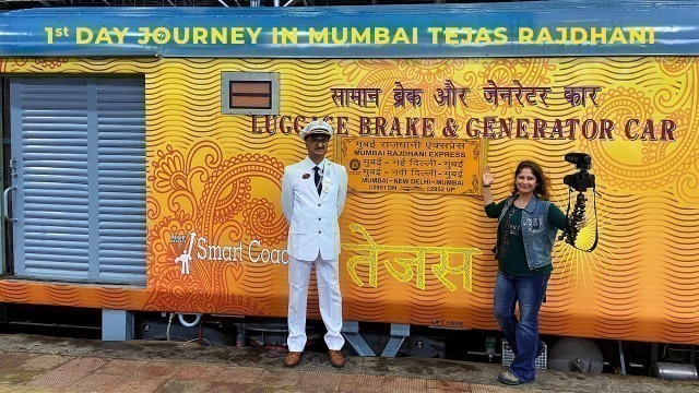 'Mumbai - New Delhi Tejas Rajdhani Express w/ Smart Coaches 1st Day Journey ft. @Xtreme Roads'