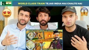 'Pakistani Reacts to Tejas Express Train l Ahmedabad to Mumbai l Indian Railways'