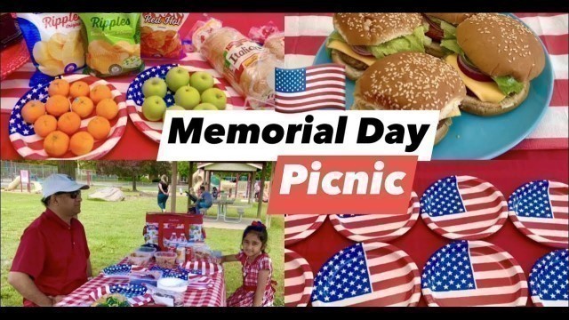 'Memorial Day Weekend Picnic -Things To Pack For a Picnic - Picnic Food Ideas - Going On A Picnic 