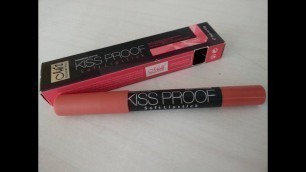 'Menow KissProof Lipstick - First Impression Review (Tagalog)'