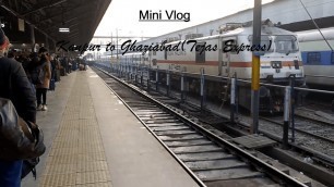 'Traveling from Kanpur (CNB) to Ghaziabad (GZB) || IRCTC Tejas Express resumes all services.'