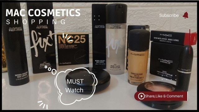 'MAC COSMETICS MAKEUP PRODUCTS SHOPPING| How to Purchase original MAC cosmetic products in India.'