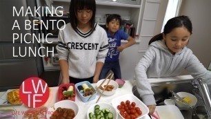 'Making a Bento Picnic Lunch in Japan'