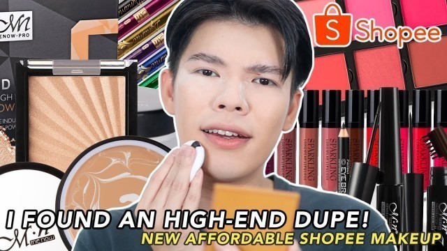 'SOBRANG MURA AT SULIT! AFFORDABLE SHOPEE MAKEUP AS LOW AS 35 PESOS!!! MENOW REVIEW + GIVEAWAY'