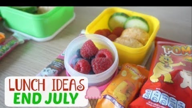 'PACKED / PICNIC LUNCH IDEAS / END JULY 18'