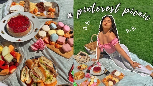 'throwing an aesthetic picnic *pinterest-inspired*'