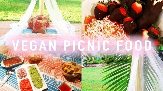 'The Perfect Picnic ☼ Vegan Picnic Food Ideas'