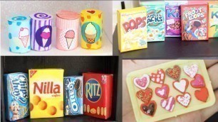 'DIY | 10 Easy Miniature Doll Food Crafts you must try #1 - Compilation - simplekidscrafts'