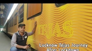 'My first journey in the Bussiness class of Lucknow Tejas Express