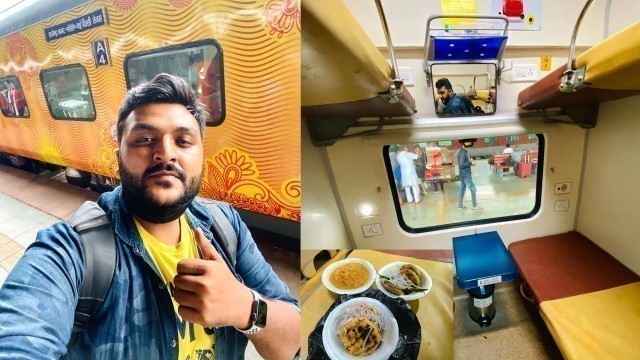 'New Tejas Rajdhani train journey || IRCTC || Patna to Delhi'