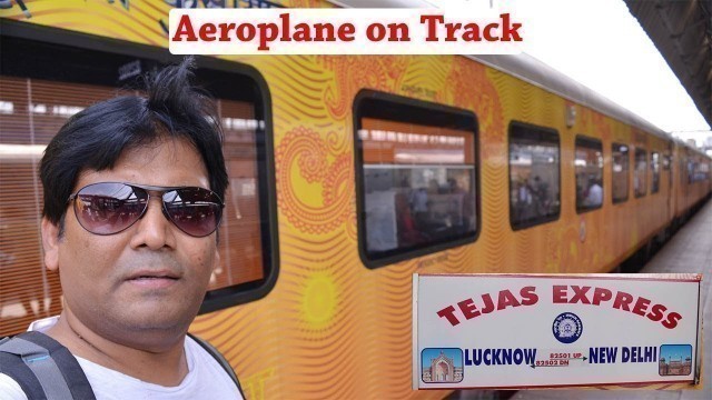 'First Private train In India || tejas Express || New Delhi to Lucknow full Journey'