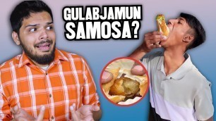 'INDIAN STREET FOOD VLOGGERS CAN EAT ANYTHING | LAKSHAY CHAUDHARY'