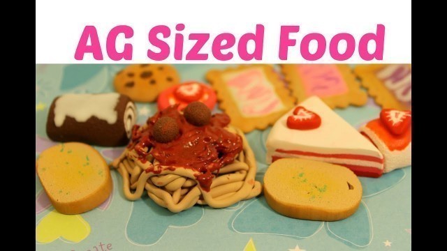 'American Girl Doll Food Polymer Clay Collection Sweets Cake PopTarts - Buterflycandy'