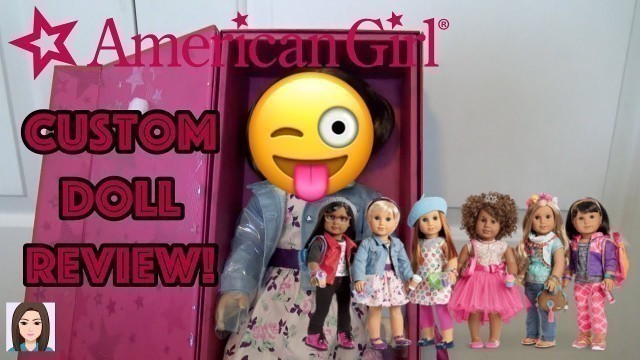 'American Girl Create Your Own Doll Review! I Made An AG Doll!'