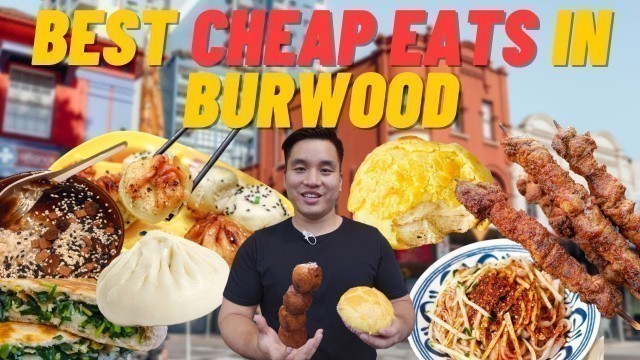 'BEST CHEAP EATS IN BURWOOD SYDNEY | $35 CHALLENGE, EIGHT SHOPS! Food Vlog Tour Review Chinatown East'